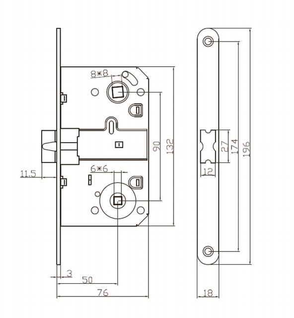 MSD410B 尺寸