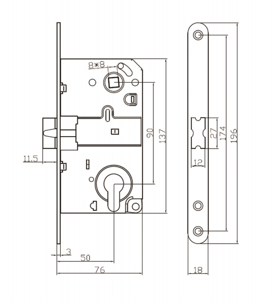 MSD410C 尺寸